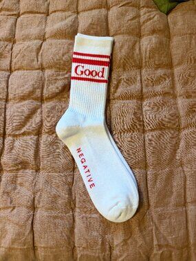 Negative Underwear Feel Good Varsity Socks